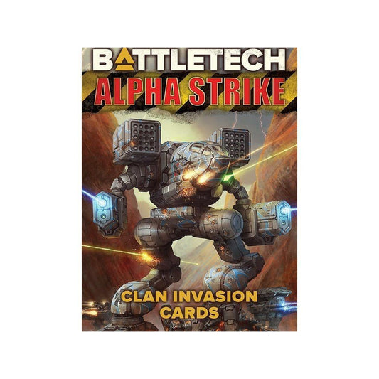 BattleTech Alpha Strike: Clan Invasion Cards Expansion Board Game