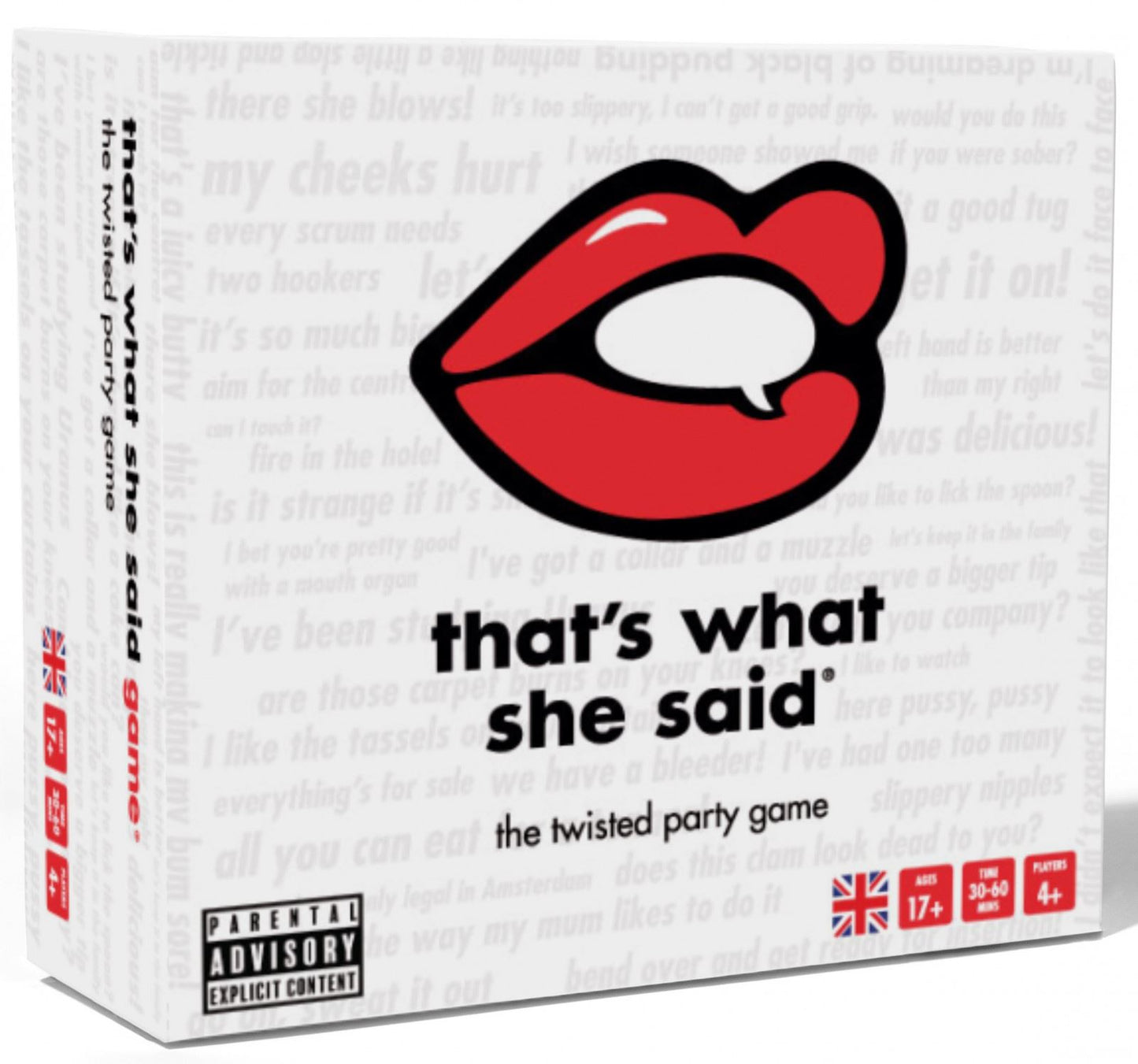 That's What She Said UK Edition Party Game