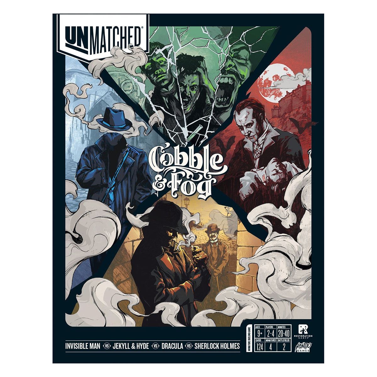 Unmatched: Cobble & Fogg Standalone Expansion Board Game