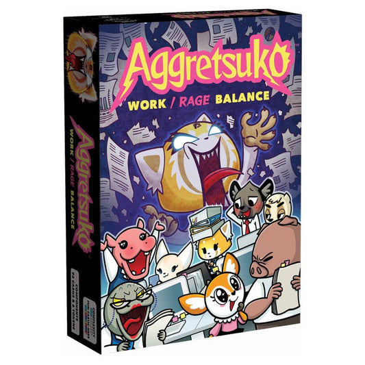 Aggretsuko: Work/Rage Balance Card Game