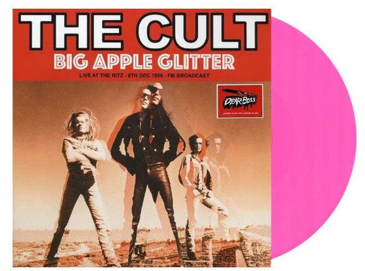 The Cult - Big Apple Glitter Live At The Ritz 6th Dec 1985 FM Broadcast Pink Vinyl