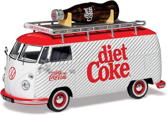 Corgi Diet Coke Volkswagen Type 2 (T1) Split Screen Panel Campervan  - Giant Coke Bottle Diecast