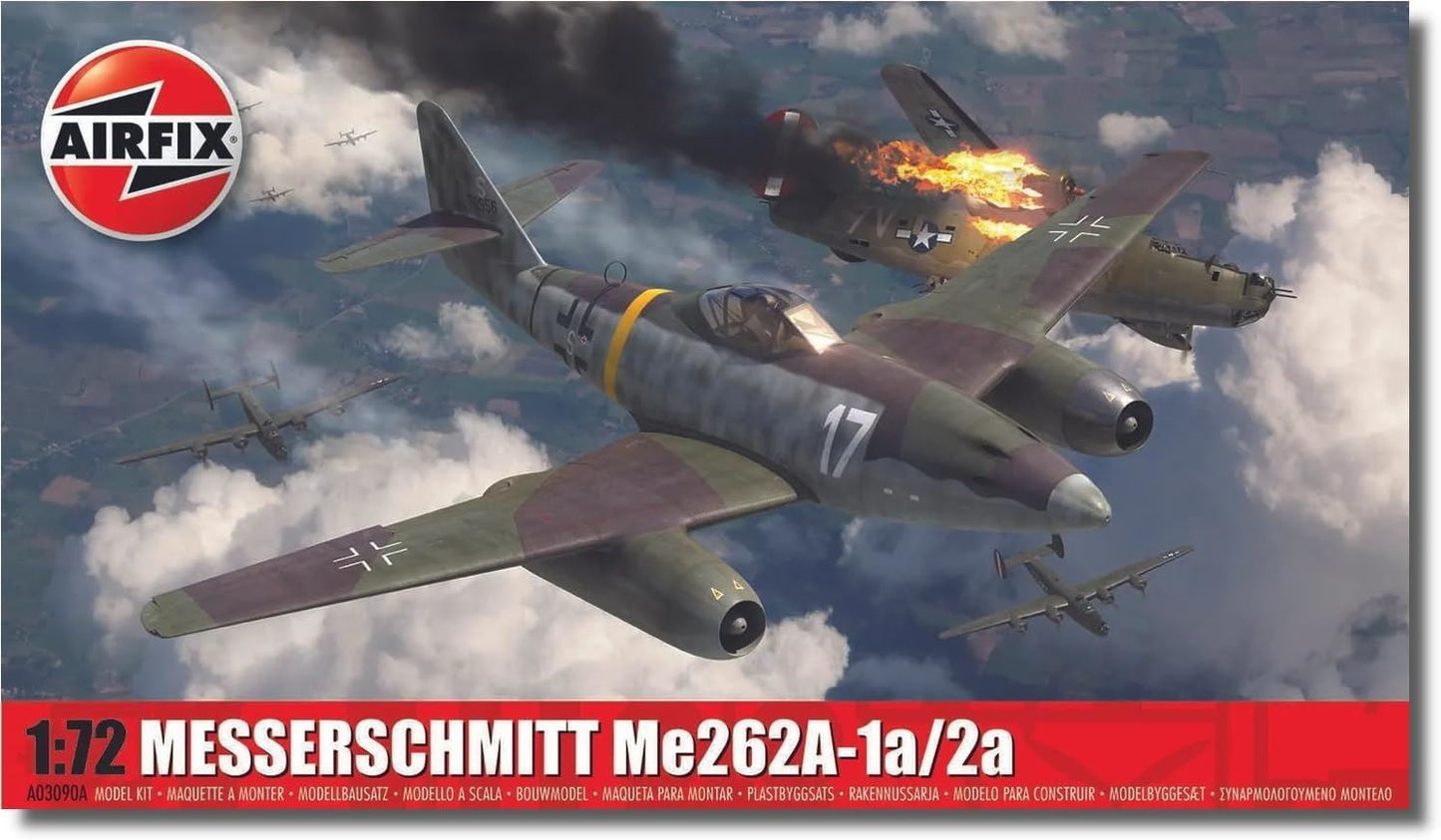 Airfix Messerschmitt Me262A-1a/2a Model Kit