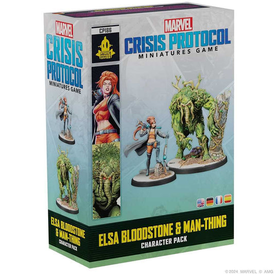 Marvel Crisis Protocol: Elsa Bloodstone & Man-Thing Miniatures