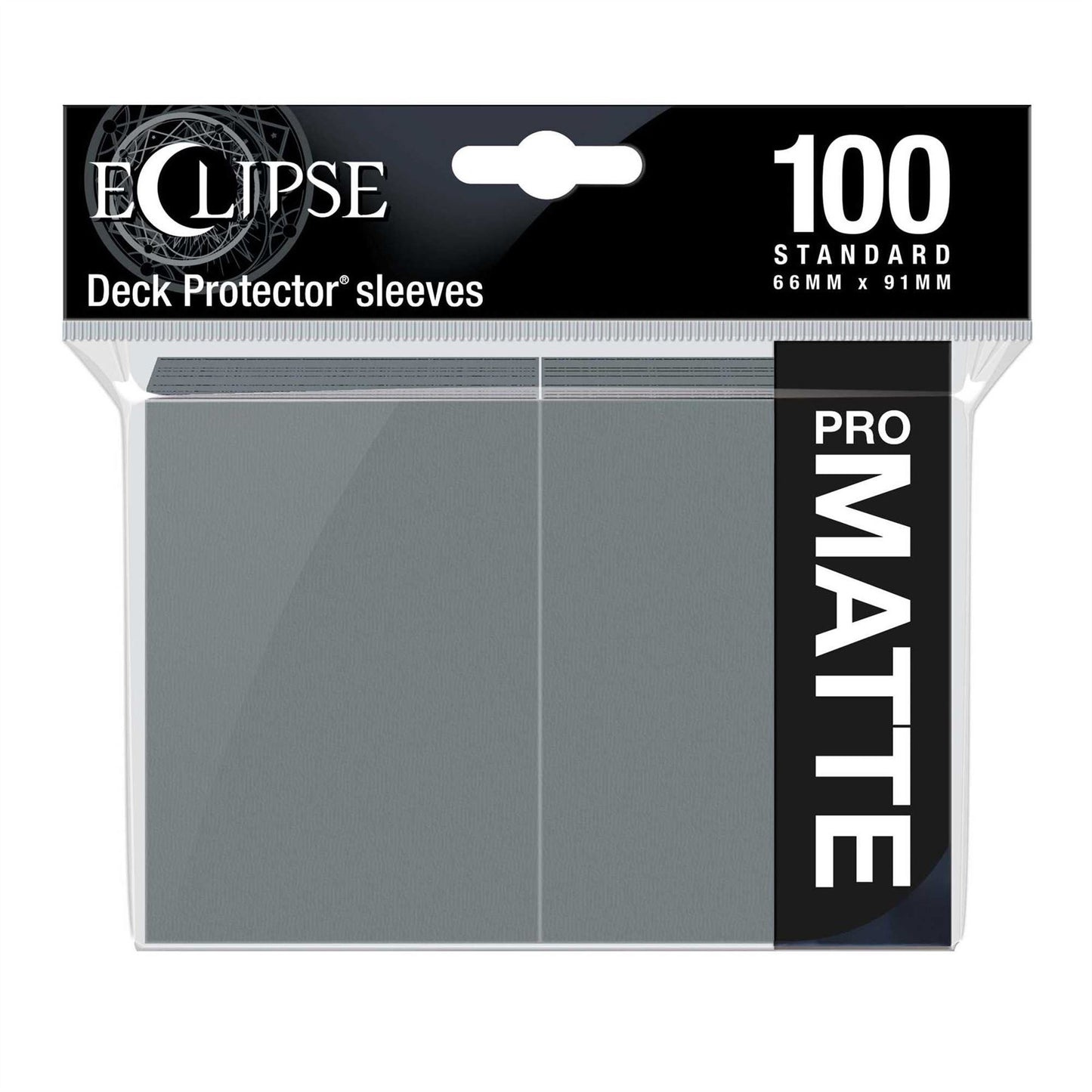 Ultra Pro Eclipse Matte Standard 100 Sleeves: Smoke Grey