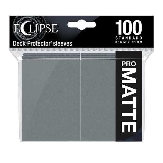 Ultra Pro Eclipse Matte Standard 100 Sleeves: Smoke Grey