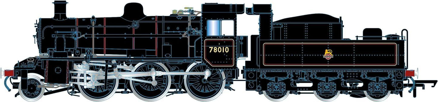 Hornby BR, Standard 2MT, 2-6-0, 78010 - Era 4