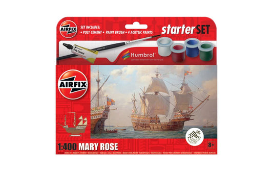 Airfix Mary Rose 1:400 Model Starter Set