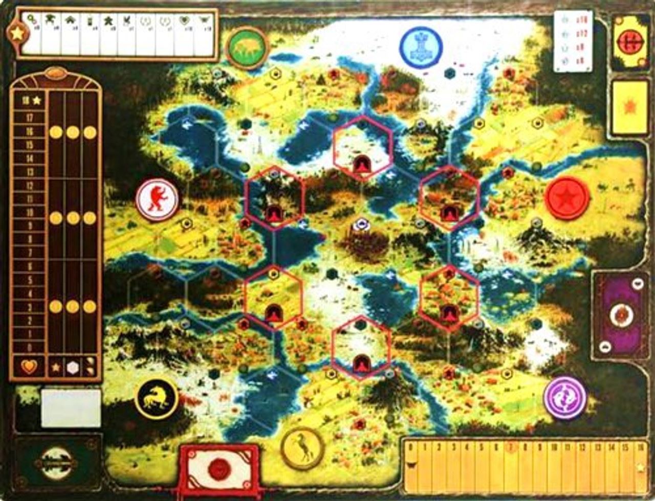 Scythe Neoprene Playmat Board Game