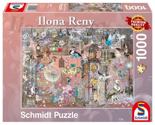 Schmidt Ilona Reny: Pink Beauty 1000 Piece Jigsaw Puzzle