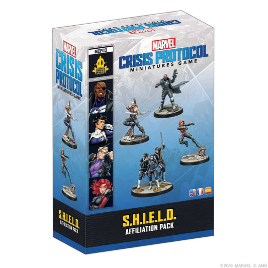 Marvel: Crisis Protocol - S.H.I.E.L.D Miniatures Affiliation Pack