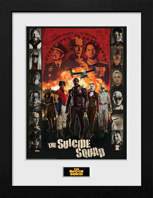 The Suicide Squad Team 12" x 16" Collectors Print	