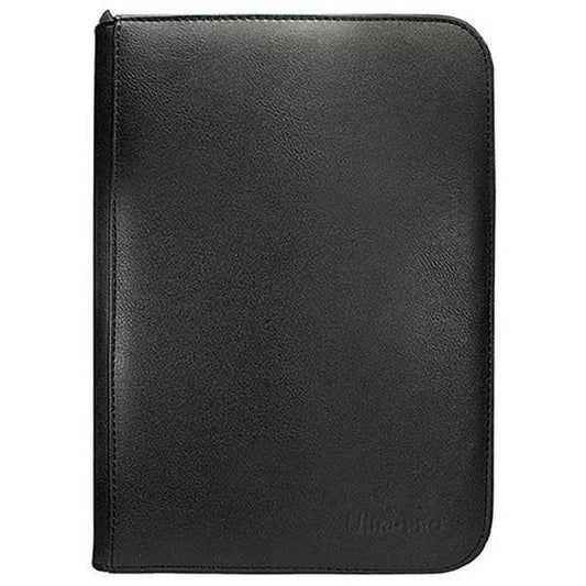 Ultra Pro Vivid 4-Pocket Zippered PRO-Binder - Black