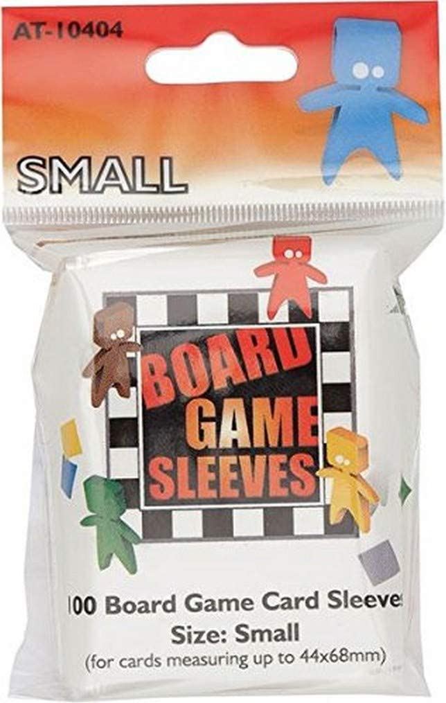 Board Game Sleeves - Small (fits cards of 44x68mm) - 100 Sleeves