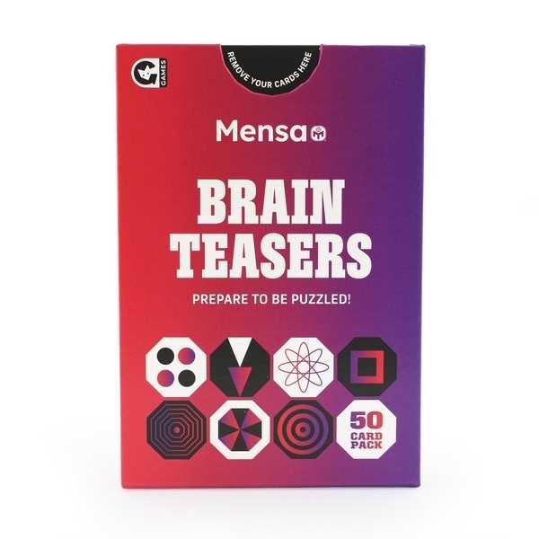Mensa - Brain Teasers Card Game