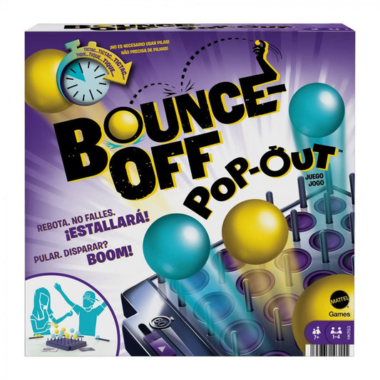 Bounce Off Pop-Out Board Game
