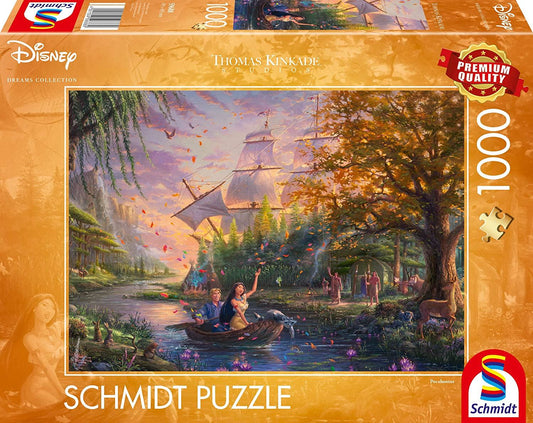 Schmidt Thomas Kinkade: Disney Pocahontas Jigsaw Puzzle - 1000 Pieces