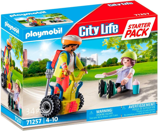 Playmobil City Life Rescue with Balance Racer Starter Pack