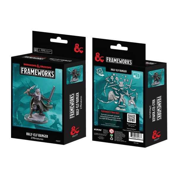 D&D Frameworks (W2A) Male Half-Elf Ranger