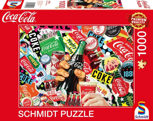 Schmidt Coca Cola: Is It Jigsaw Puzzle - 1000 Pieces