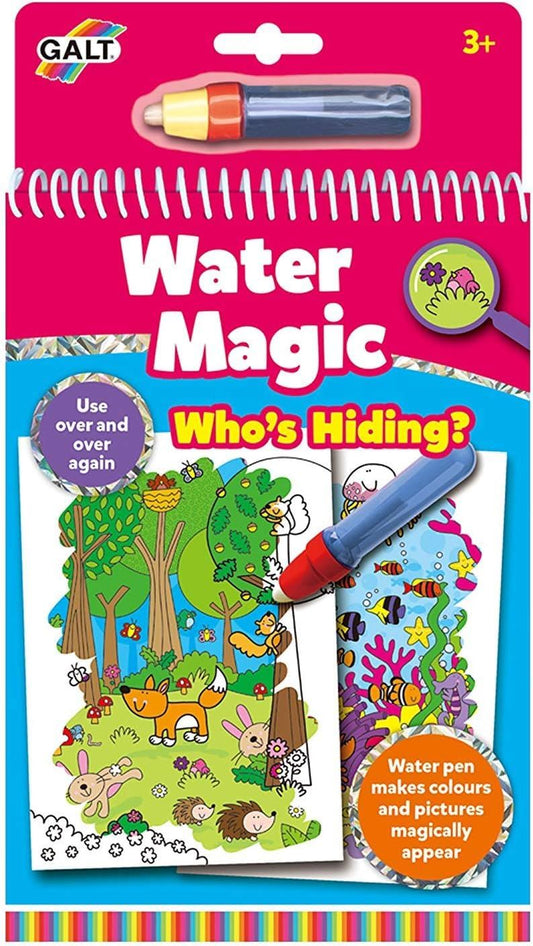 Galt Toys - Water Magic: Look and Find - Who's Hiding? Colouring Book