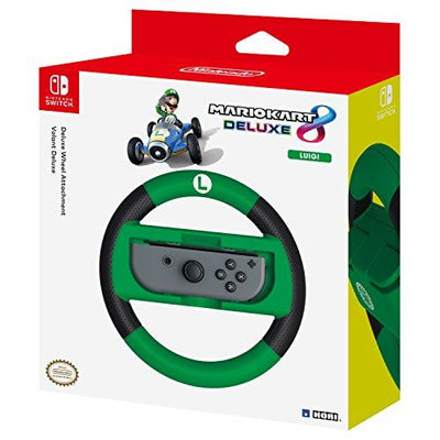 Mk8 Deluxe Racing Wheel Luigi Nintendo Switch
