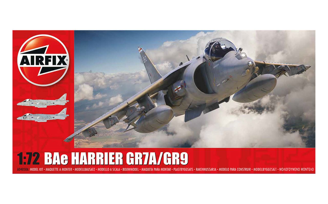 Airfix BAe Harrier GR7a / GR9 - RAF - 1:72 Model Kit