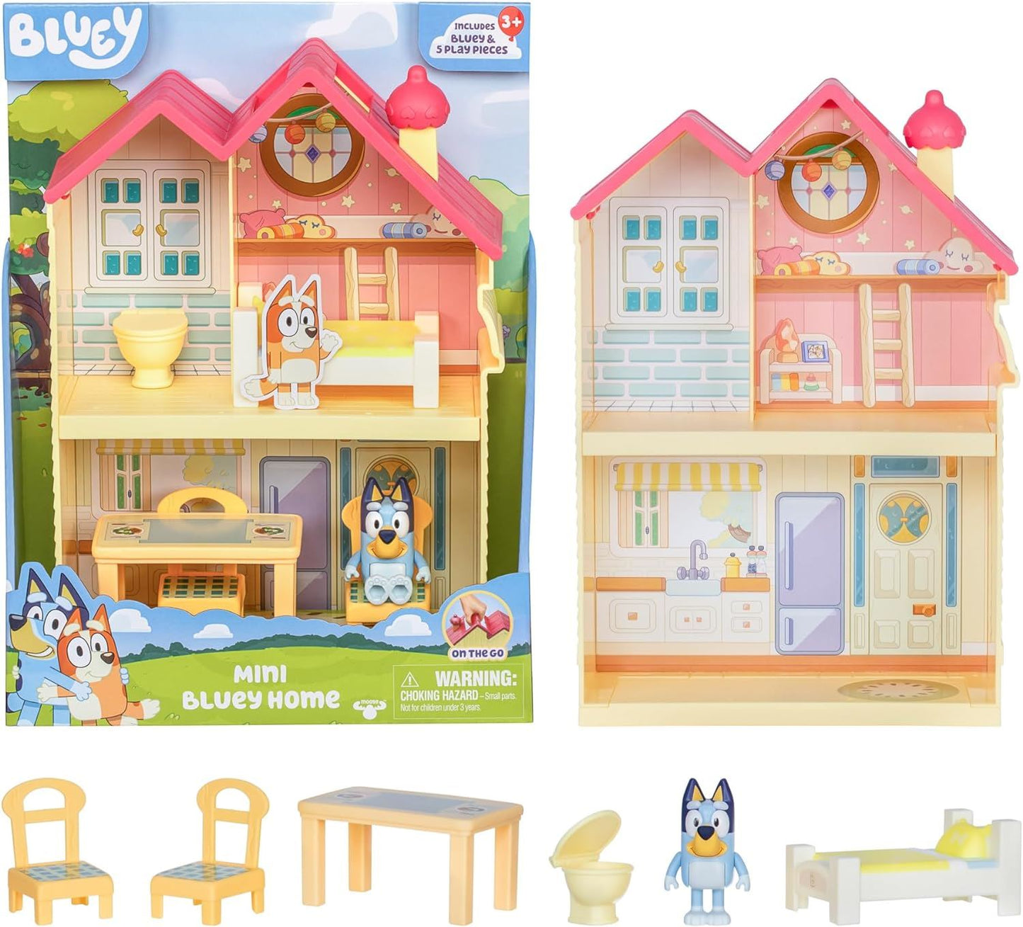 Bluey Mini Bluey Home Compact House Playset