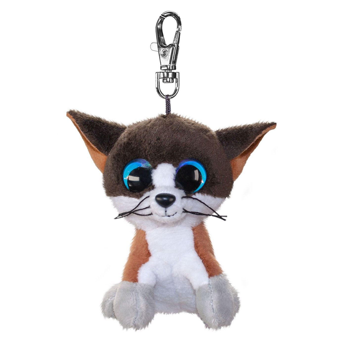 Lumo Stars Mini Keyring - Cat Forest Plush Toy