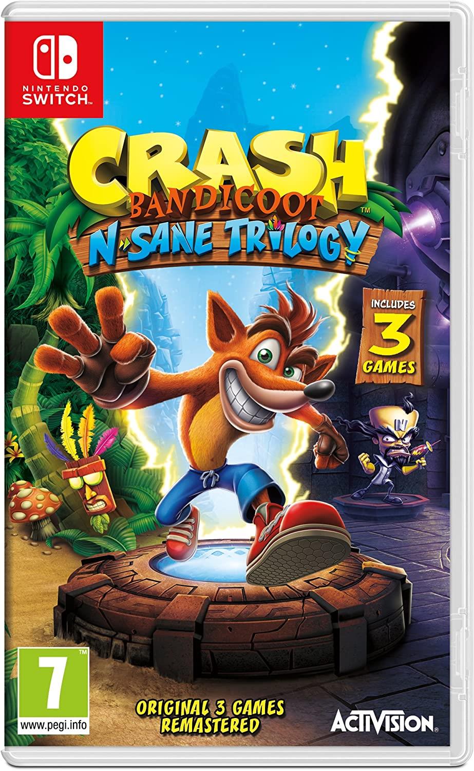 Crash Bandicoot N. Sane Trilogy Nintendo Switch Game	