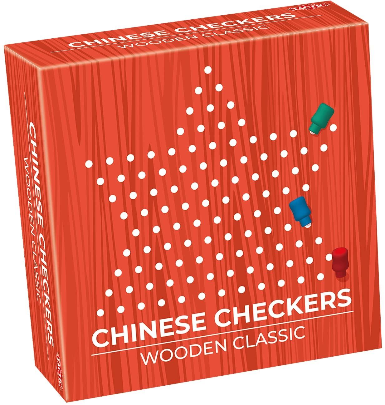 Chinese Checkers - Wooden Classic Game - Travel Board Game