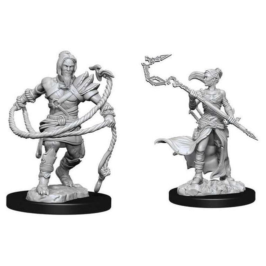 Magic the Gathering Unpainted Miniatures (W13) Stoneforge Mystic & Kor Hookmaster