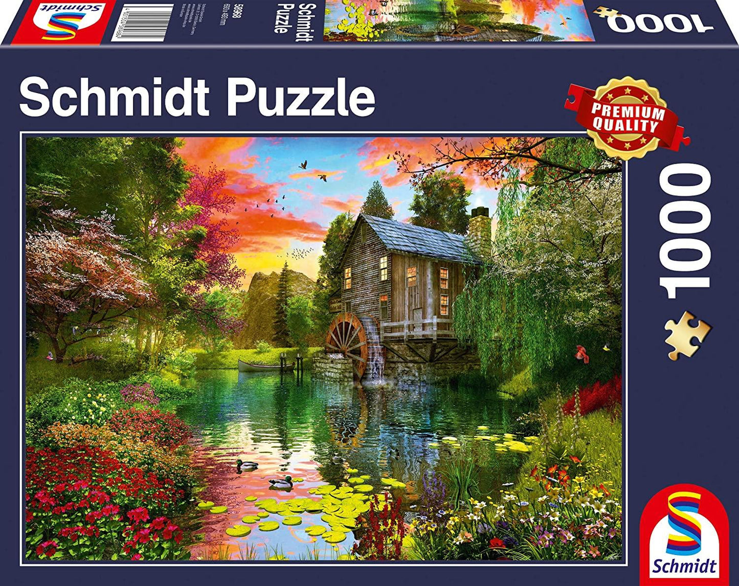The Watermill Jigsaw Puzzle - 1000 Pieces