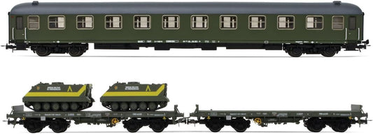 Electrotren RENFE 3-unit set 12000 2x PMM 1 loaded with tank 1 without