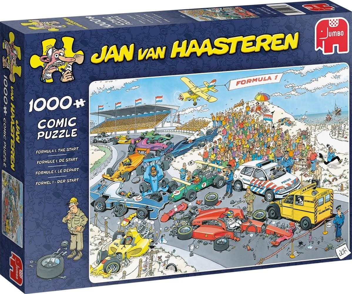 Jumbo Jan Van Haasteren Grand Prix Jigsaw - 1000 Pieces
