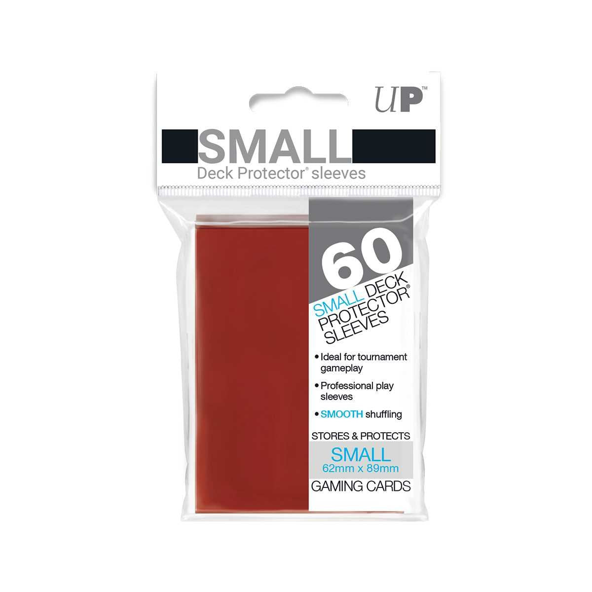 Ultra Pro Small Deck Protectors - Red 60 Sleeves