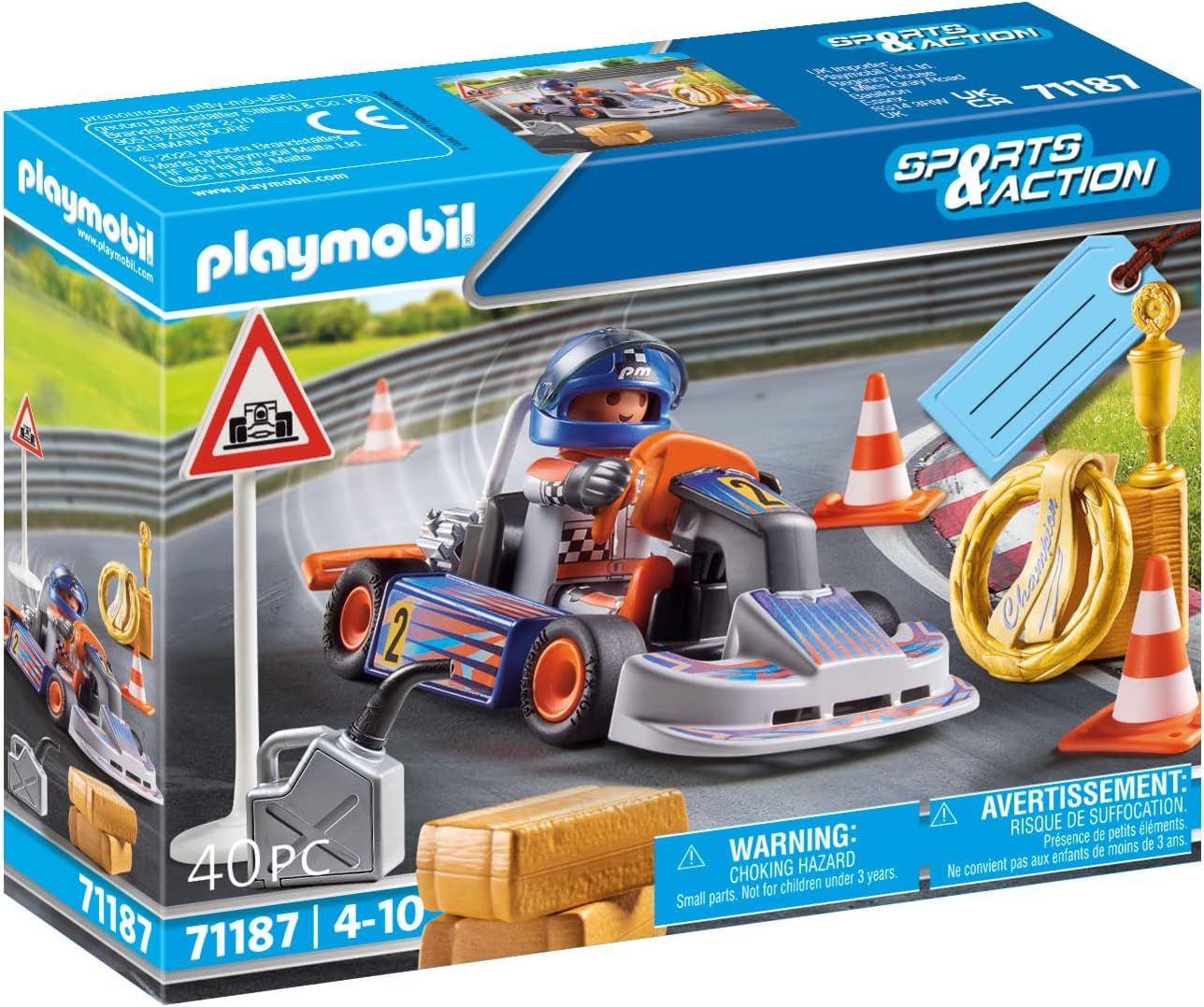 Playmobil Go-Kart Racer Gift Set (71187)