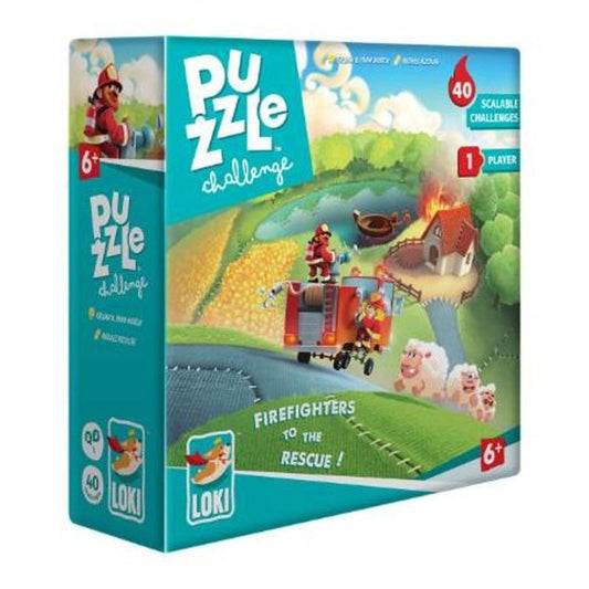 Puzzle Challenge - Firefighters to the Rescue Game