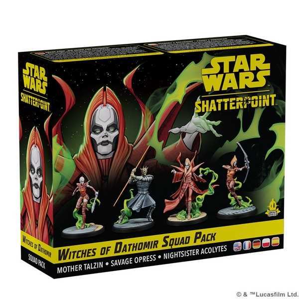 Star Wars Shatterpoint Witches of Dathomir (Mother Talzin) Squad Pack