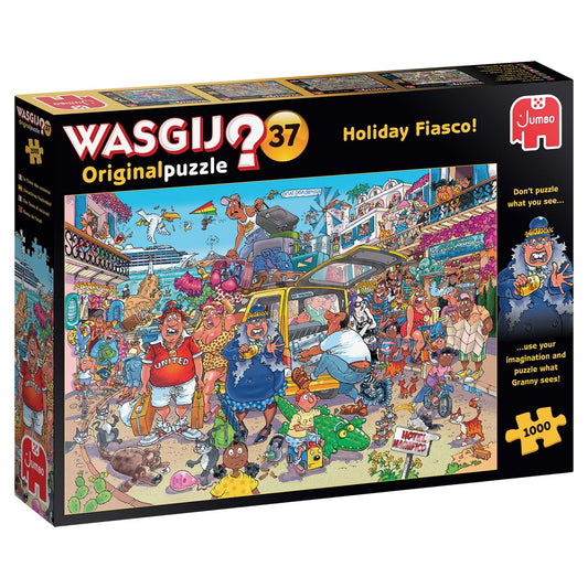 Jumbo Wasgij Original 37 - Holiday Fiasco! Jigsaw Puzzle - 1000 Pieces