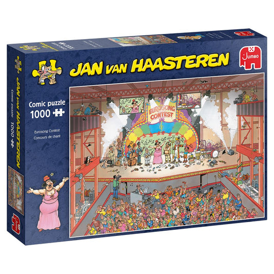 Jumbo Jan Van Haasteren Holiday Fair Jigsaw Puzzle - 1000 Pieces