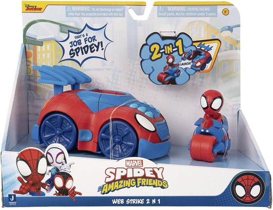 Spidey - 2 in 1 Web Strike Vehicle