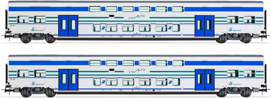 Lima Expert FS Trenitalia 2-unit pack Vivalto intermediate coaches Vivalto livery