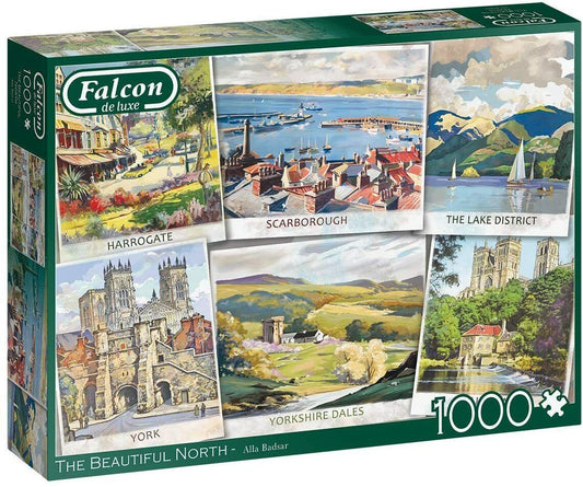 Falcon de luxe The Beautiful North Jigsaw Puzzle - 1000 Pieces
