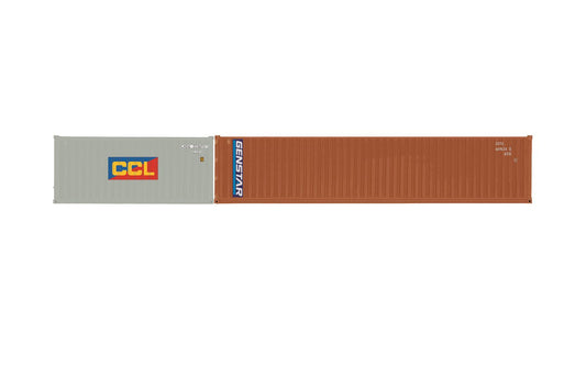 Hornby CCL & Genstar, Container Pack, 1 x 20' and 1 x 40' Containers - Era 11