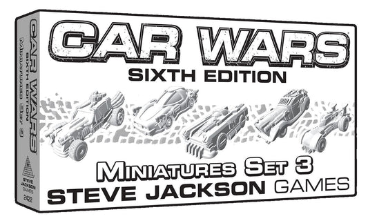 Car Wars Sixth Edition: Miniatures Set 3 Expansion Board Game