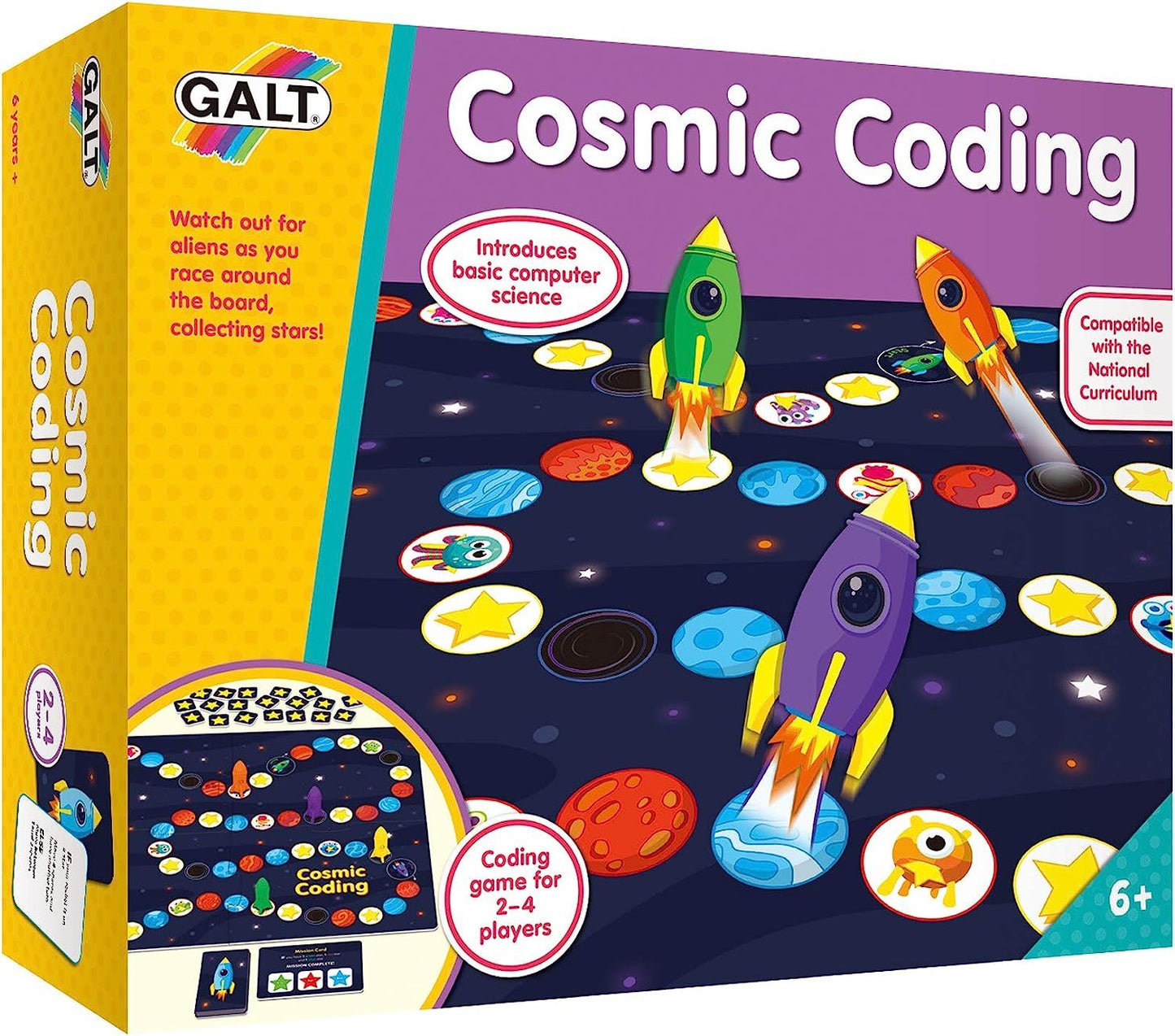 Galt Toys - Cosmic Coding Play & Learn Game