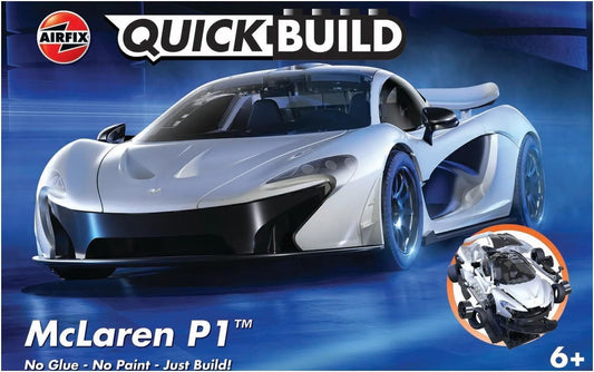 Airfix QUICKBUILD McLaren P1 - White Model Kit