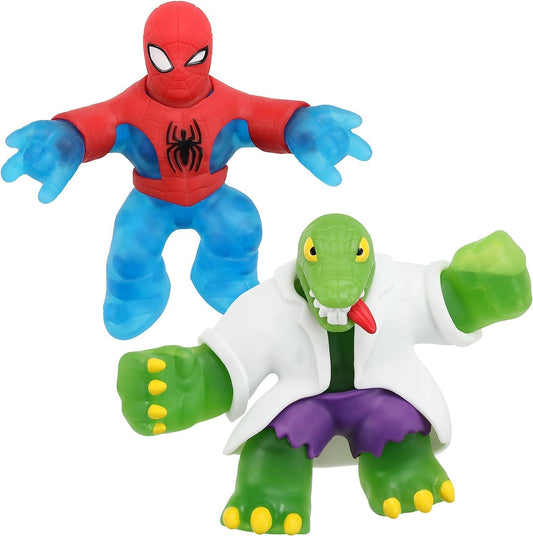 Heroes Of Goo Jit Zu Marvel Goo Shifters Versus Pack - Spider-man Vs The Lizard