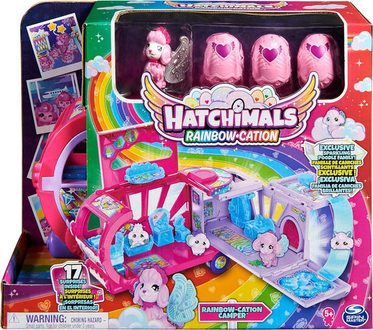 Hatchimals CollEGGtibles Rainbowcation Camper Car